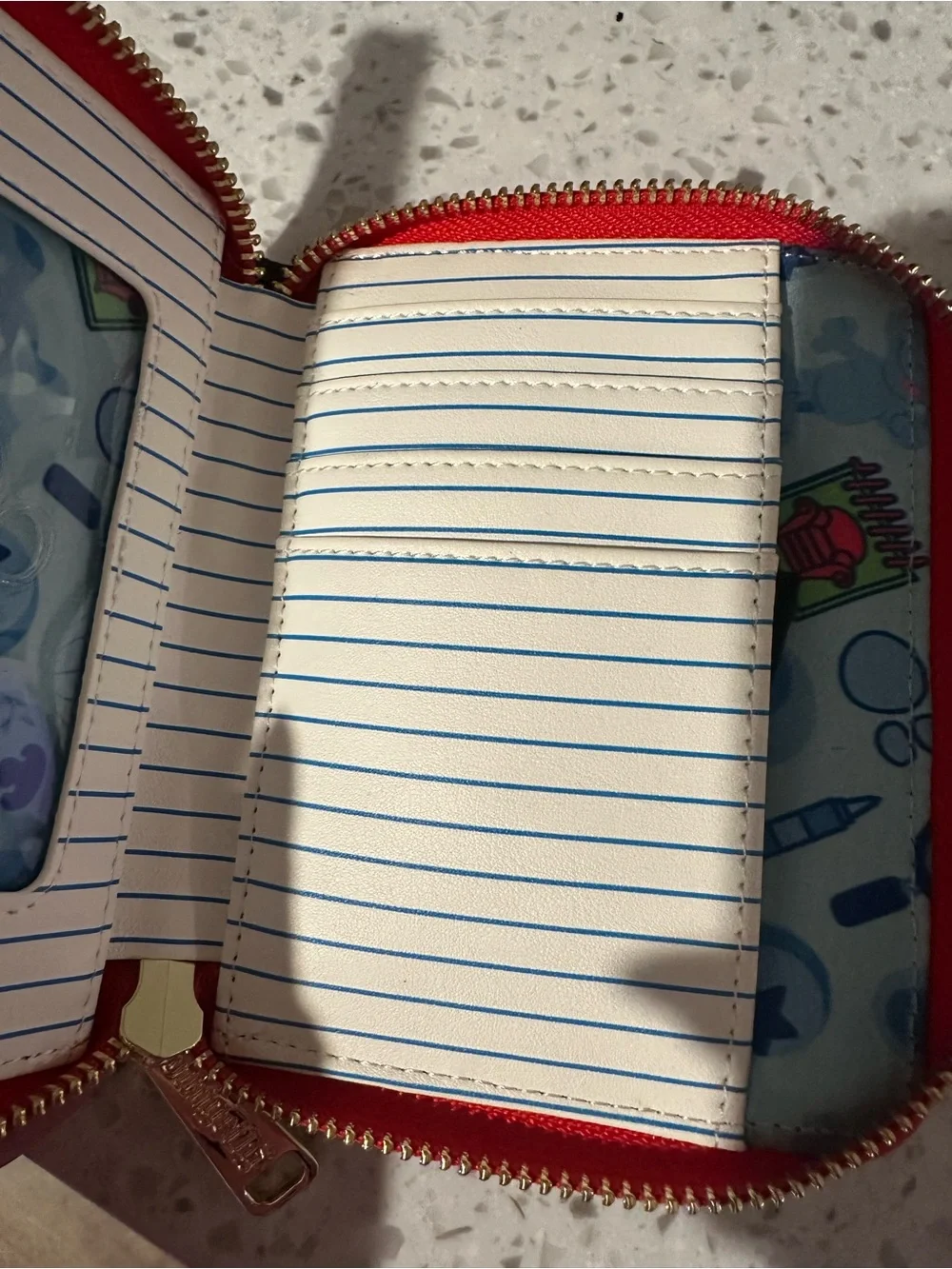 Loungefly Blue's Clues Green and Red Zip Wallet